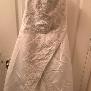David’s bridal dress, 1 time use, gorgeous!